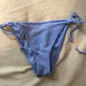Blue bikini bottoms PacSun